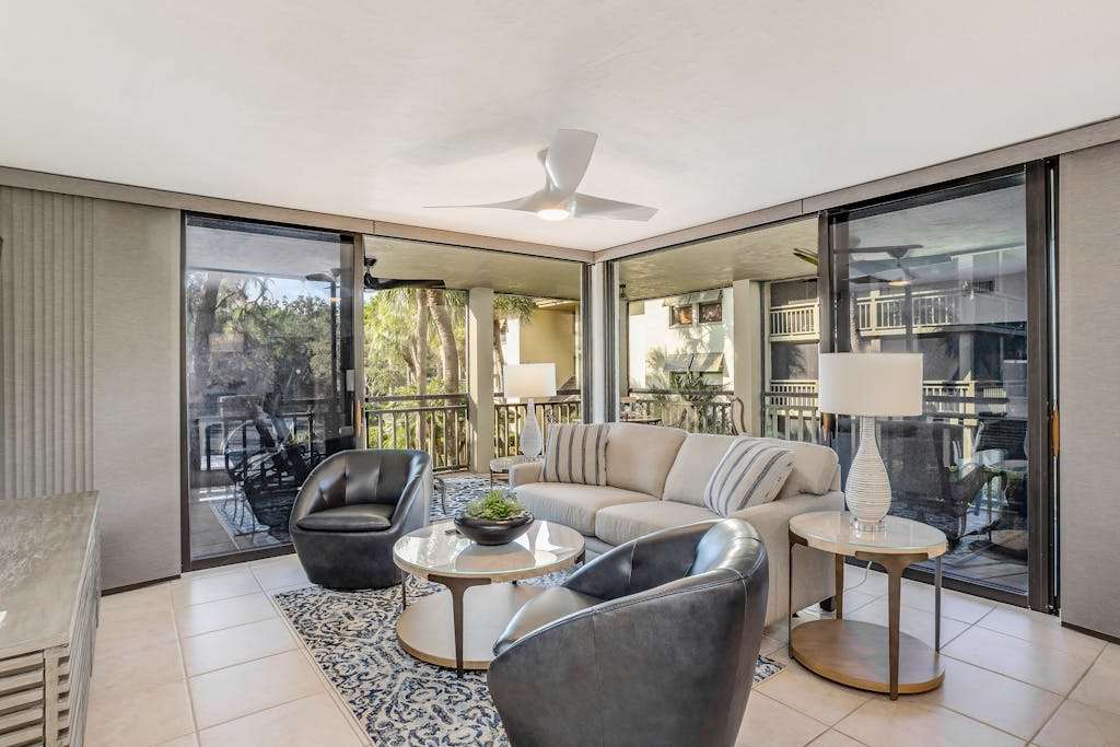 2nd floor condo with private beach access lanai & access to heated pool