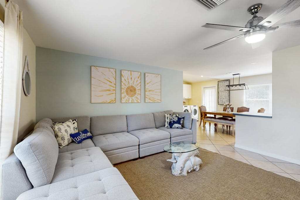 Charming home with guest house near the beach with spacious yard with patio
