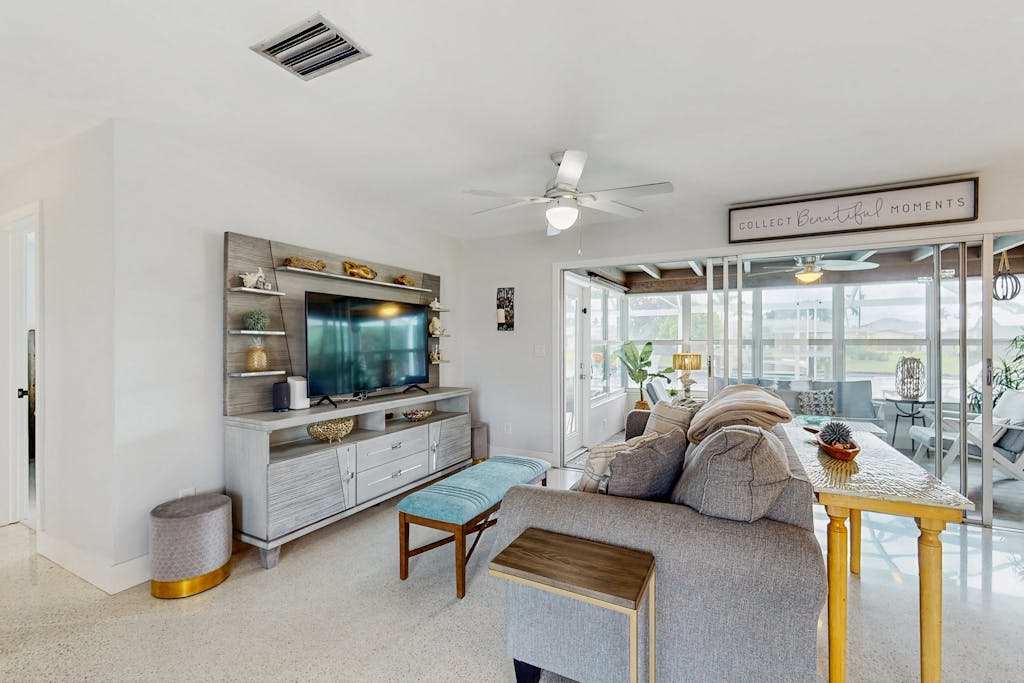 Modern Waterfront Home with Private Pool & High Speed WiFi Snowbird Friendly