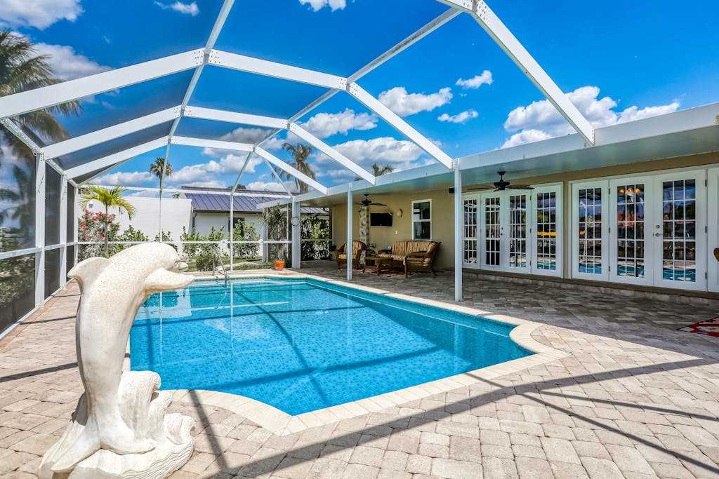 Magical cape home on the water with furnished deck pool & amazing views