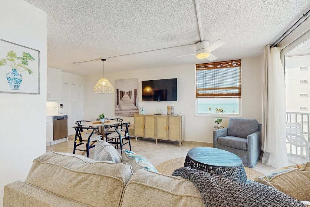A Fully Remodeled Gulf Retreat - Stylish Comforts Steps from the Shore