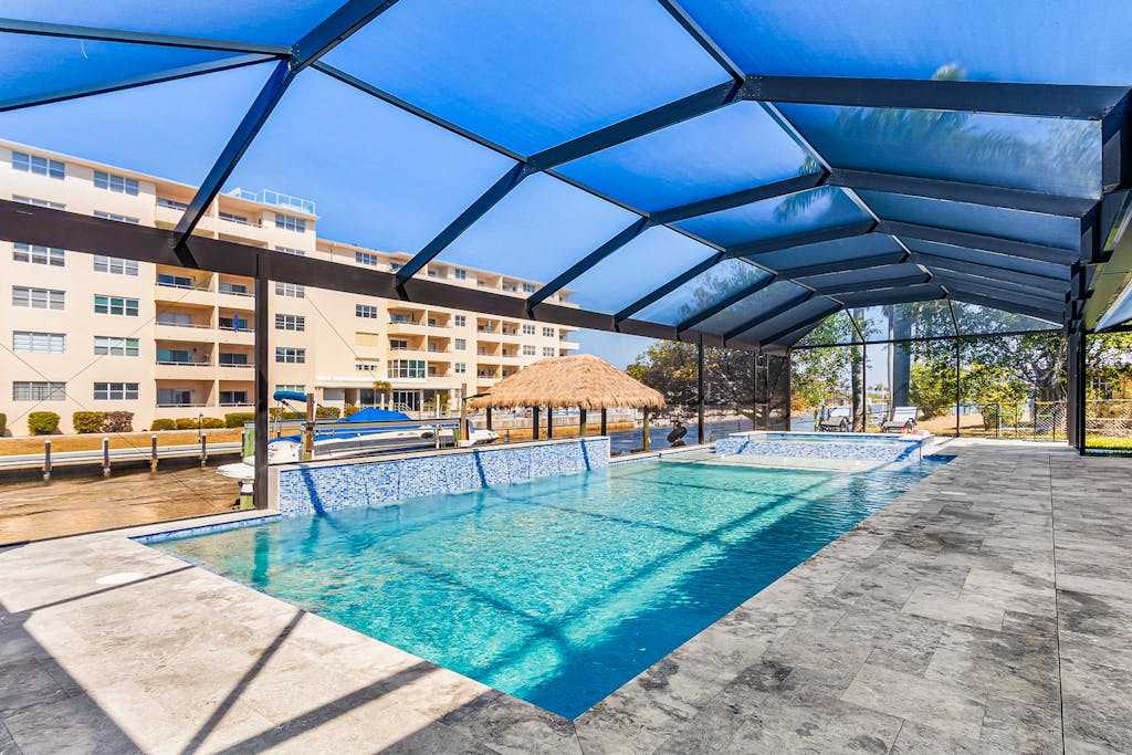 Palms on the Canal House in Cape Coral with direct water access