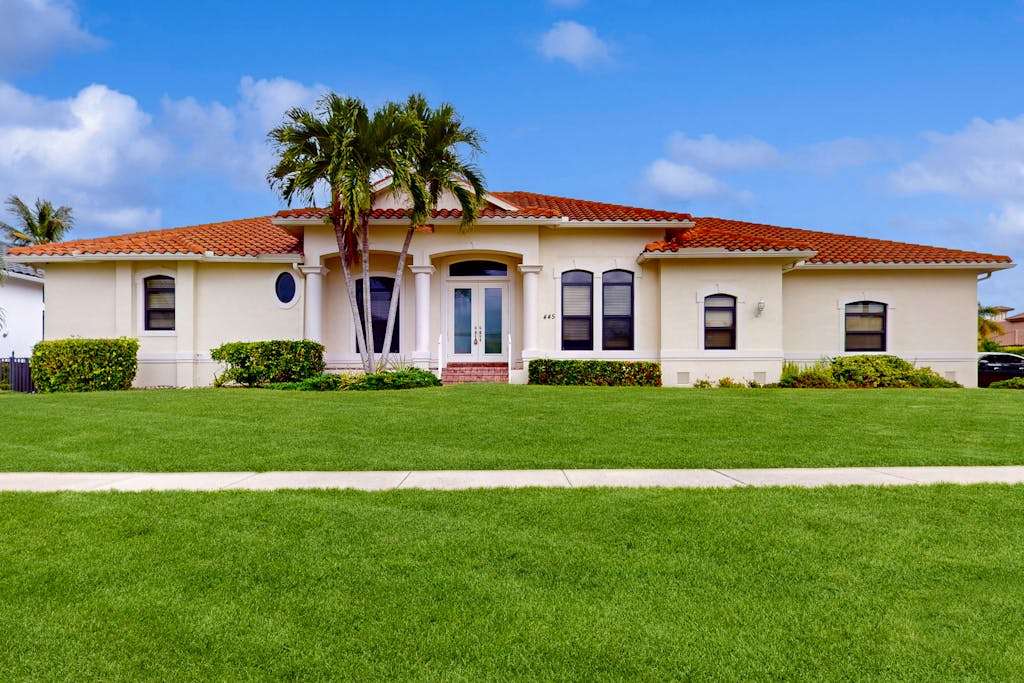 Canal front home with private pool pool spa dock boat access grill gym washer & dryer