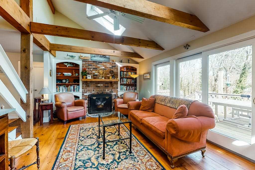 Stylish Orleans home with spacious deck - near bay & ocean beach