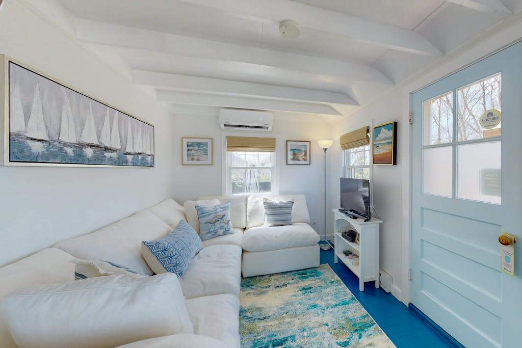Stunning home on the bay with fantastic views, central AC, washer & dryer, & water access