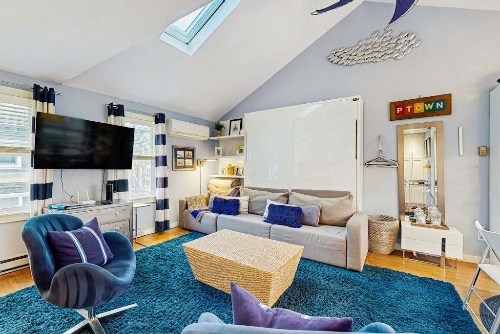Gorgeous waterfront studio with beach access sitting on downtown Commercial Street