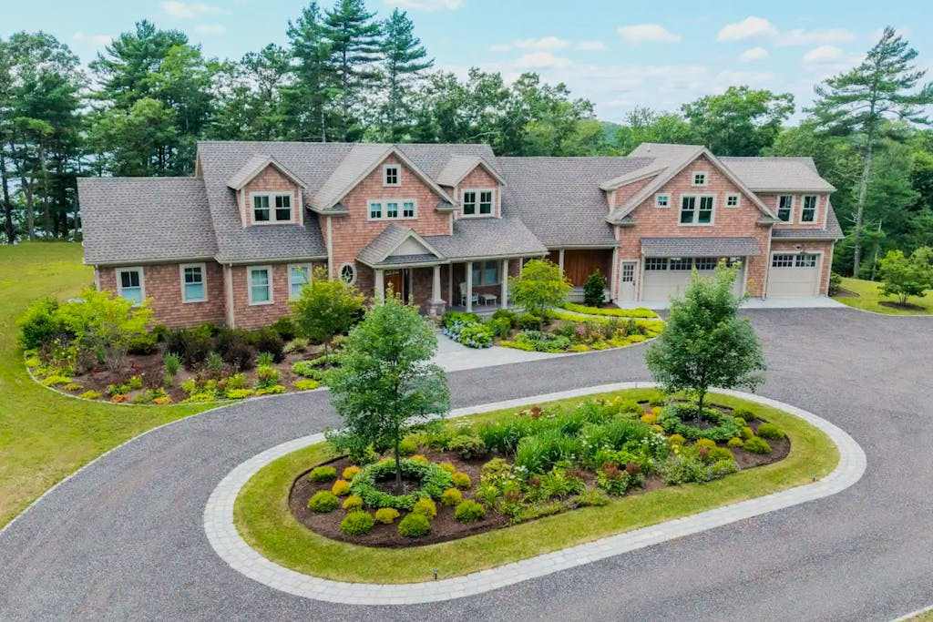Incredible home on lake with views, private beach, deck, AC, & washer & dryer