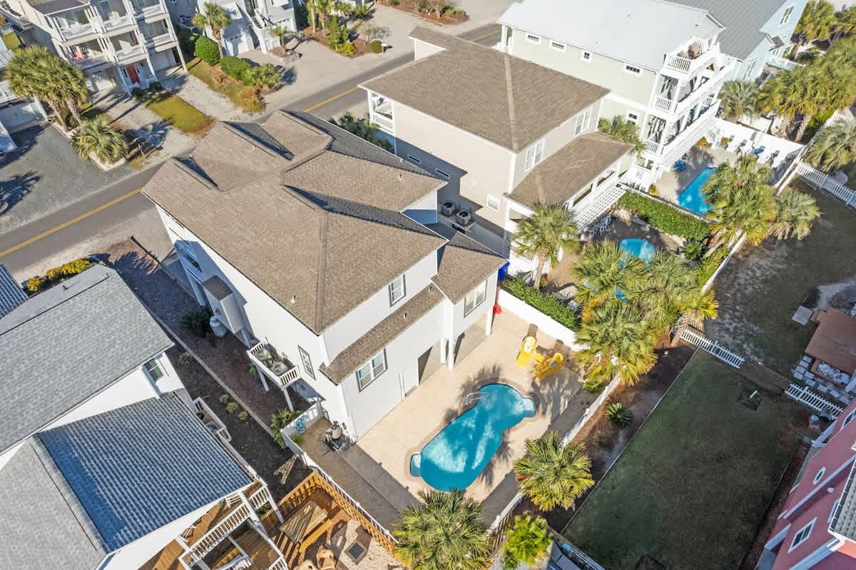 Bird's eye view of poil