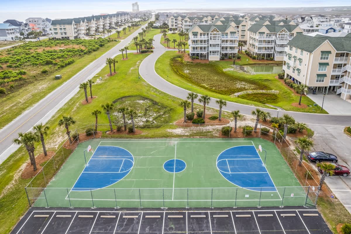 Hit the community tennis courts, then head out to explore Ocean Isle Beach fun!