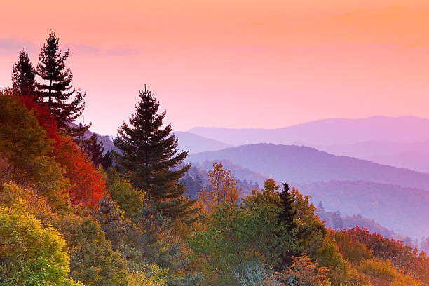 Enjoy some great scenery and fantastic drives through the mountains during the fall! Note, this is not a picture of the view from the house but in the Smoky Mountains
