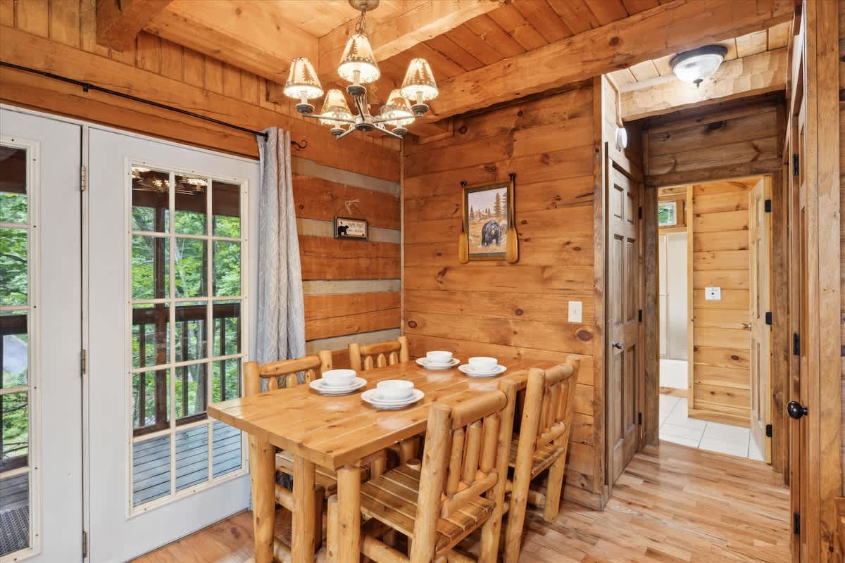 Rustic charm meets modern comfort for memorable family meals and adventures!