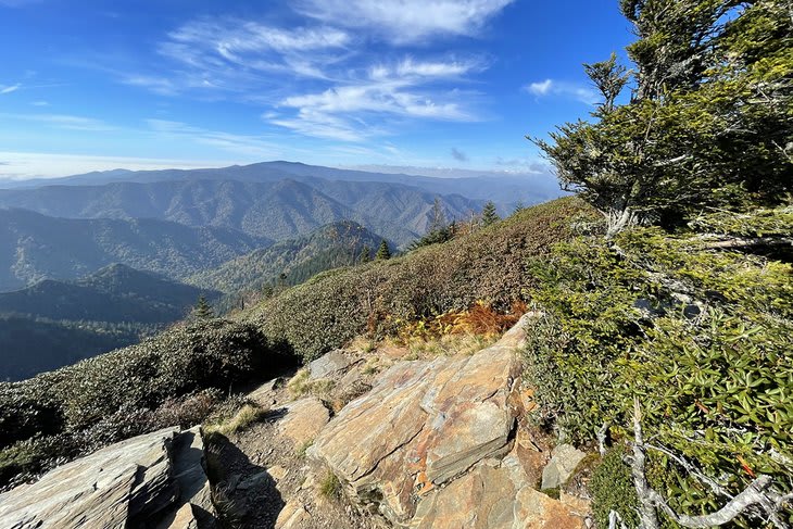 Enjoy some great scenery and fantastic drives through the mountains during the fall! Note, this is not a picture of the view from the house but in the Smoky Mountains
