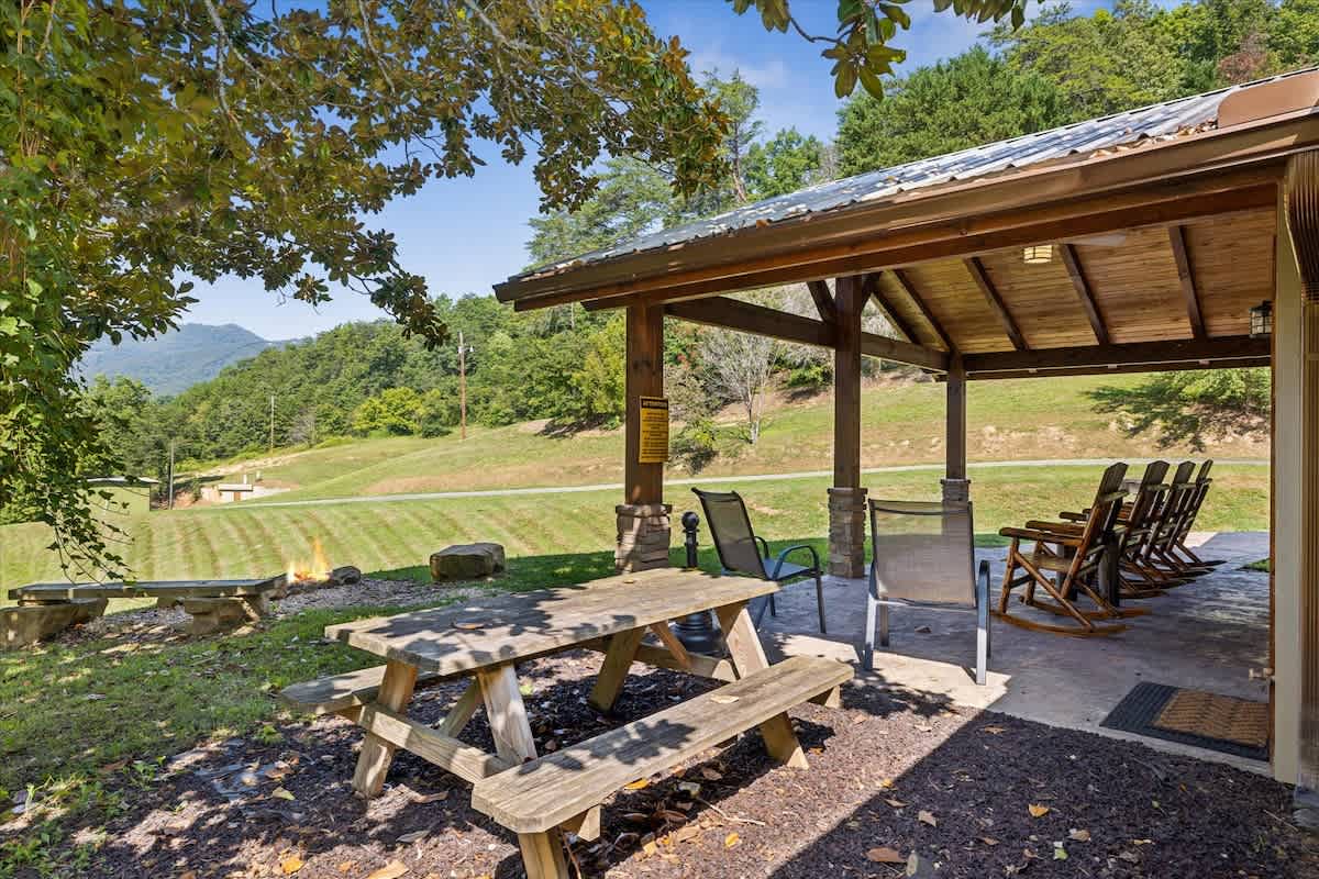 Picnic Table and outdoor seating to enjoy the abundance of the land that surrounds you! 