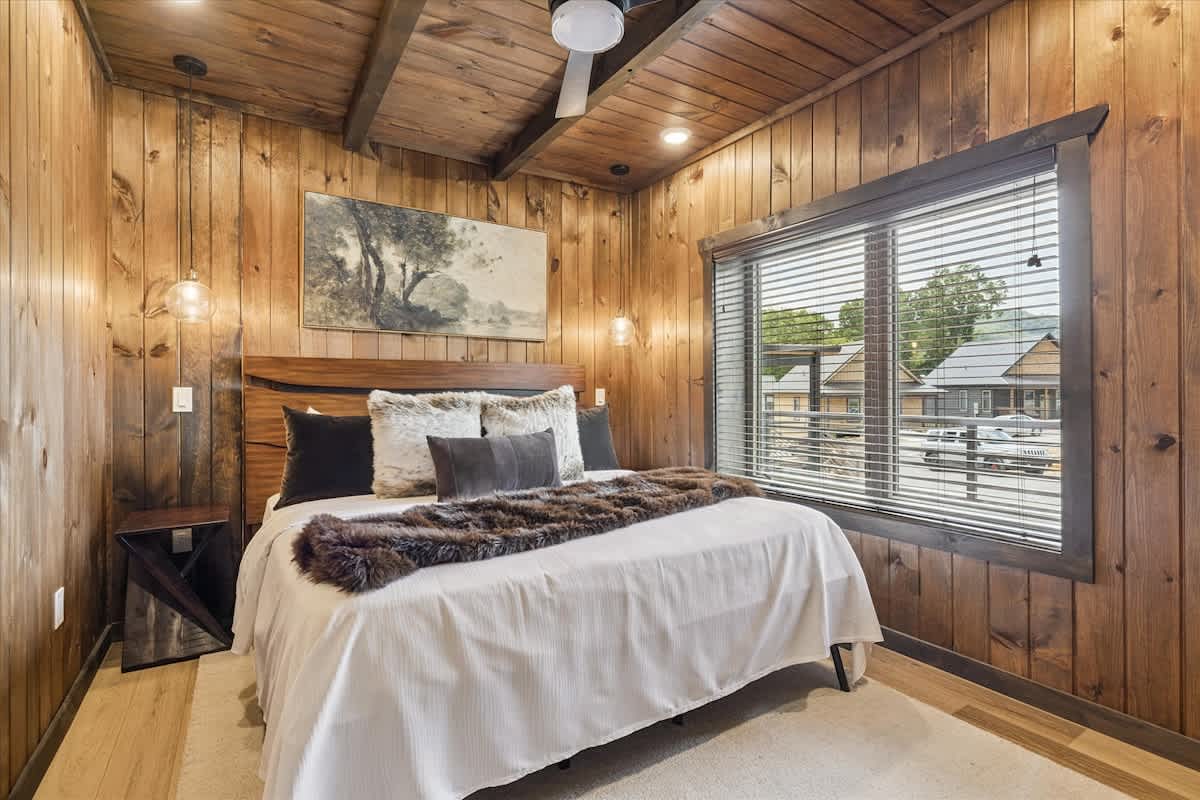 Enjoy a spacious suite with designer touches. 