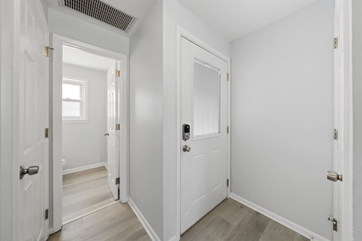 Welcoming entryway to the home.