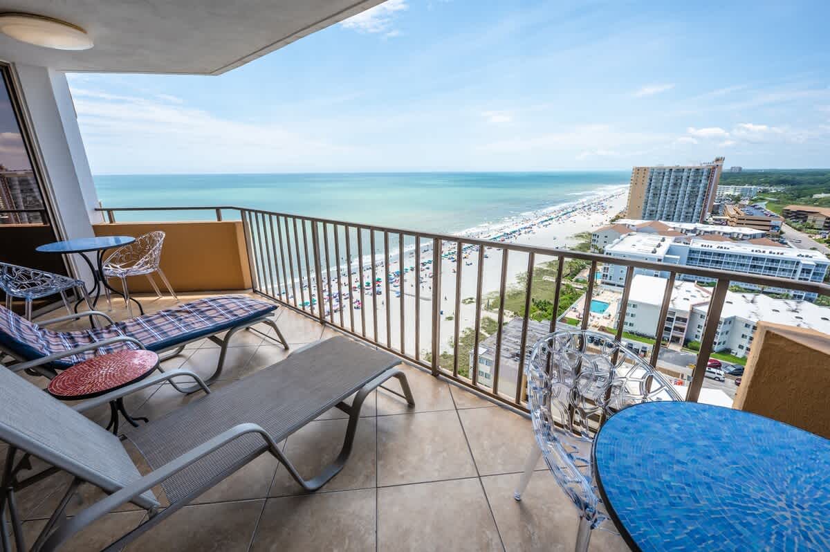 Extra Large Balcony, Direct Oceanfront
