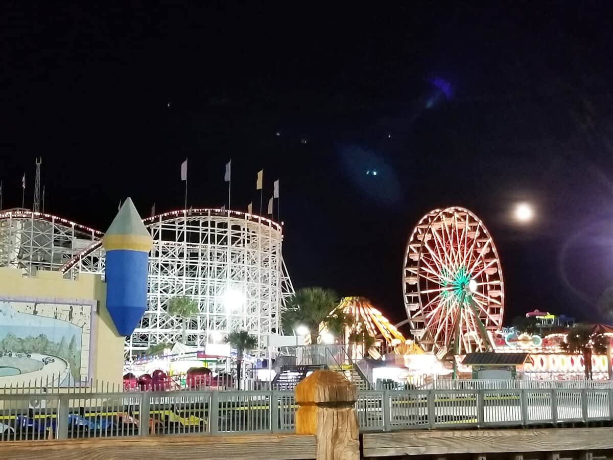 Short Drive to Family Kingdom Amusement Park