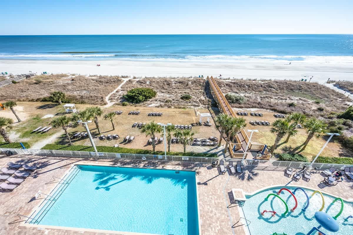 View of Ocean From Balcony