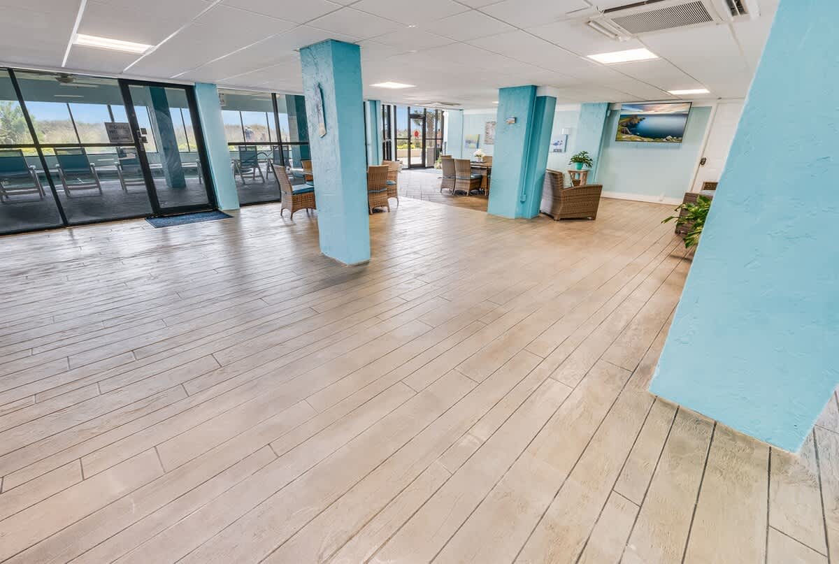 Common Area of Resort, Beautifully Decorated