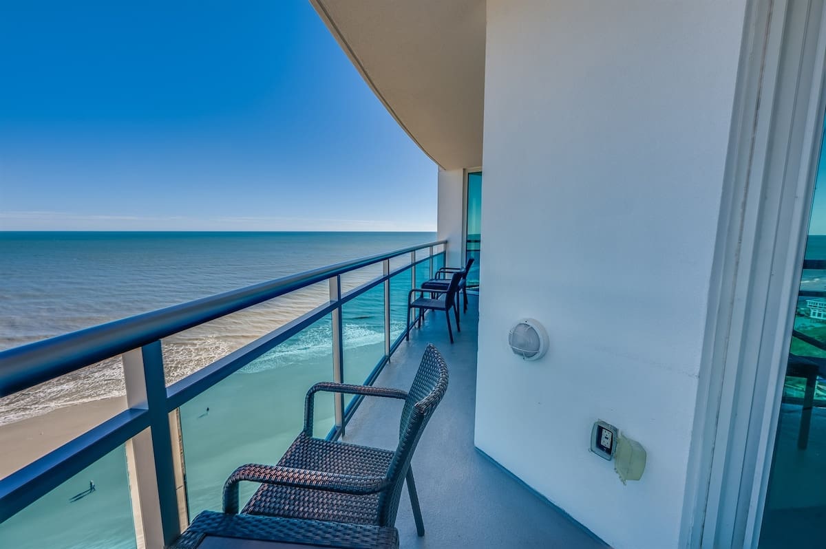 Breathtaking Views from Balcony!