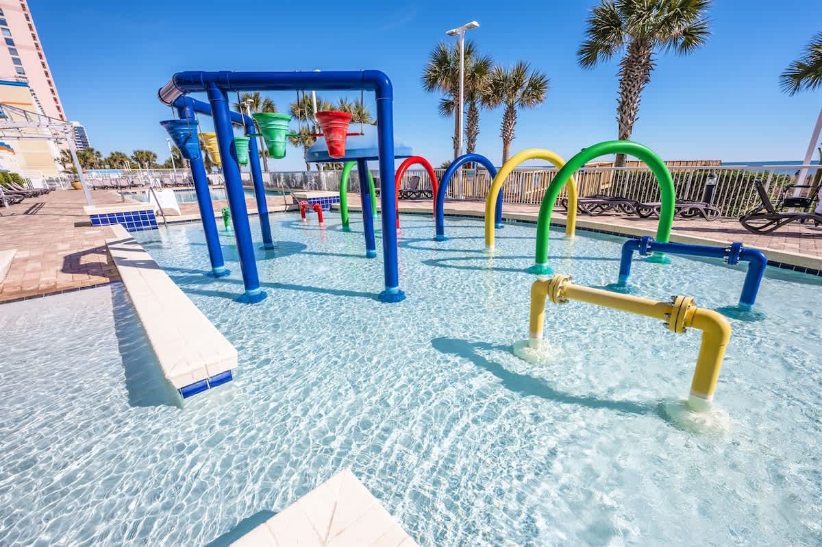 Outdoor Kids Splash Area