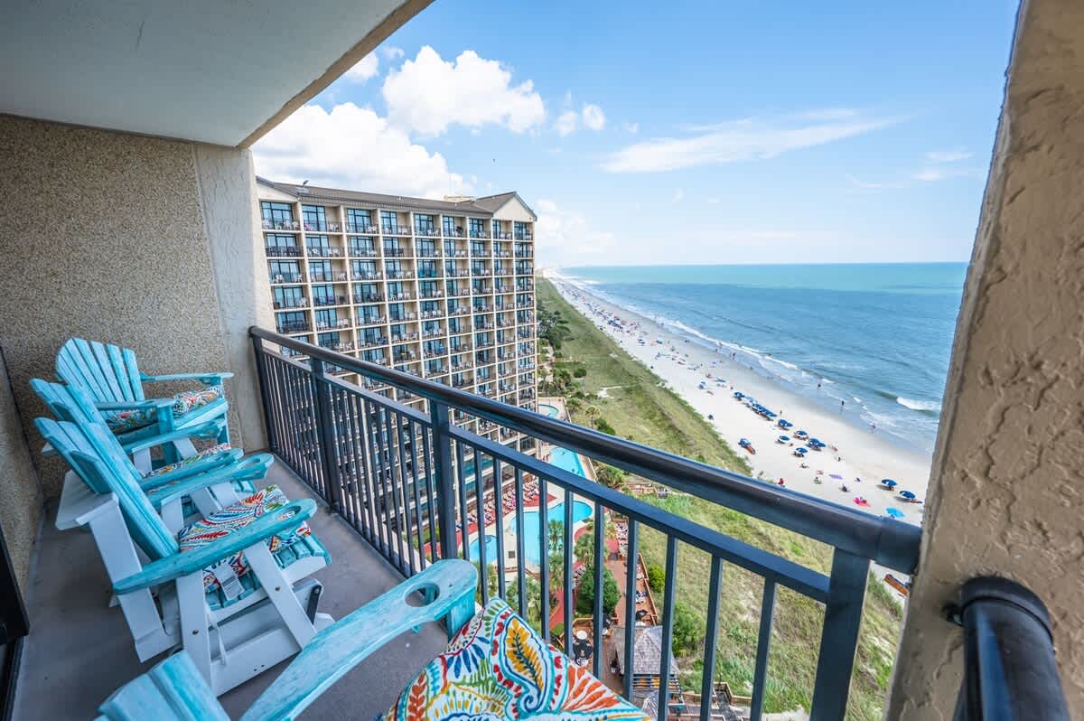 Amazing Views from the Balcony