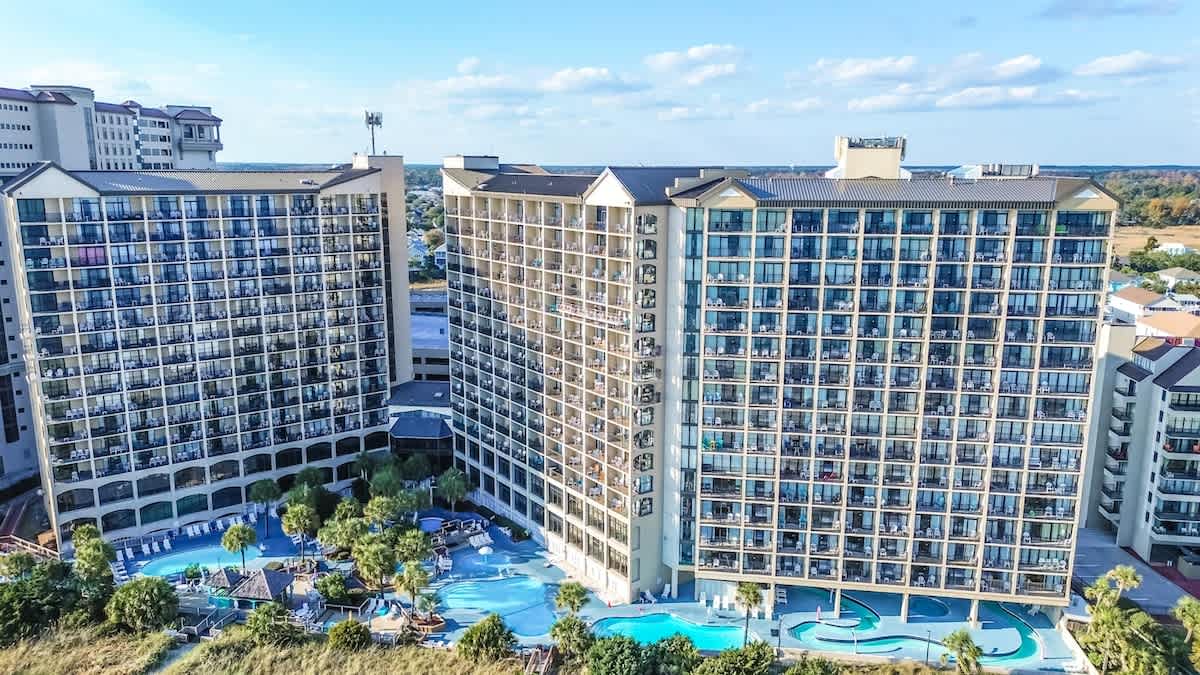 Beach Cove Aerial View