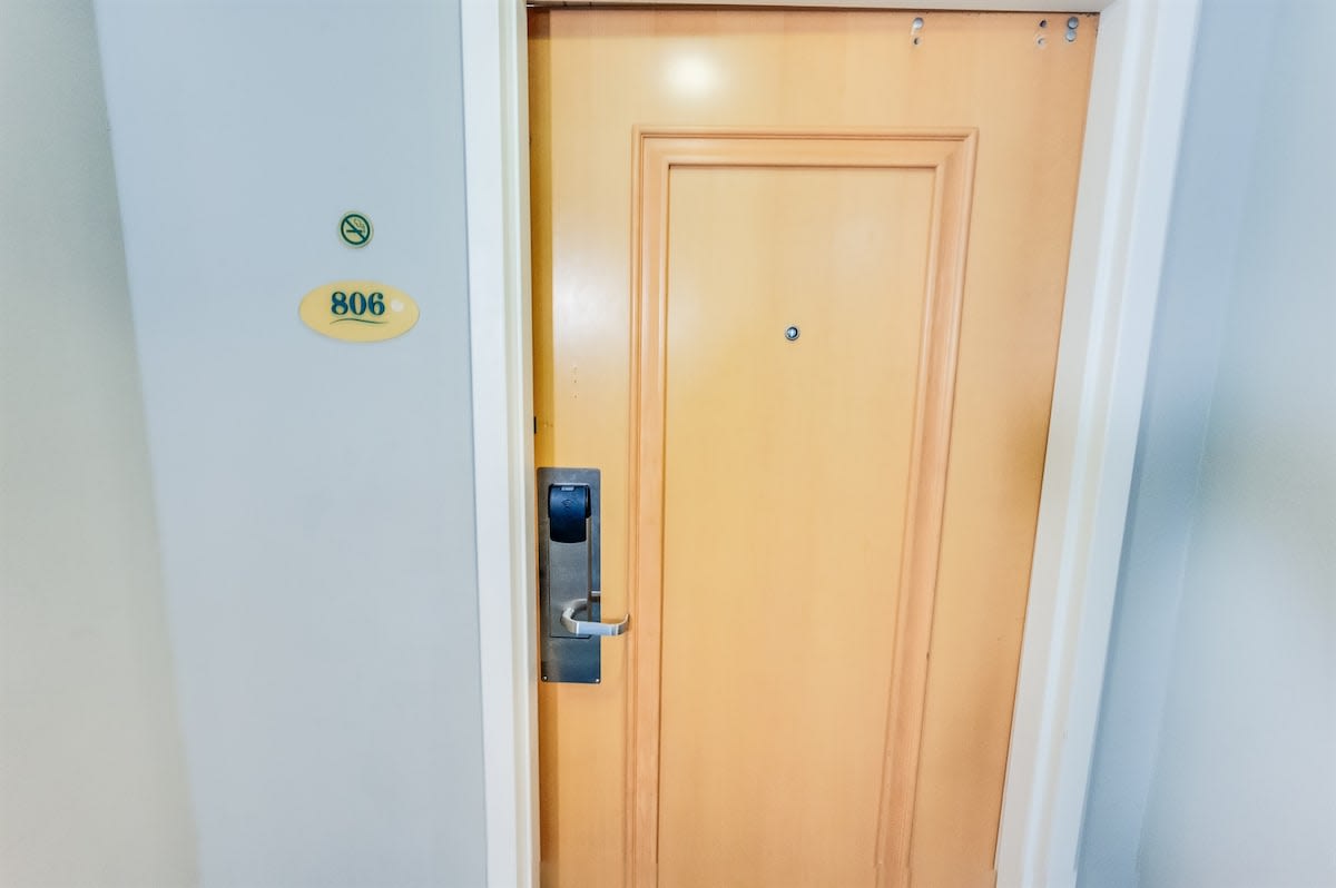 - Entryway door view marked with unit number for a private beach retreat   - Easy access and security features provide comfort for your vacation   - Step inside to begin enjoying your Myrtle Beach coastal getaway today