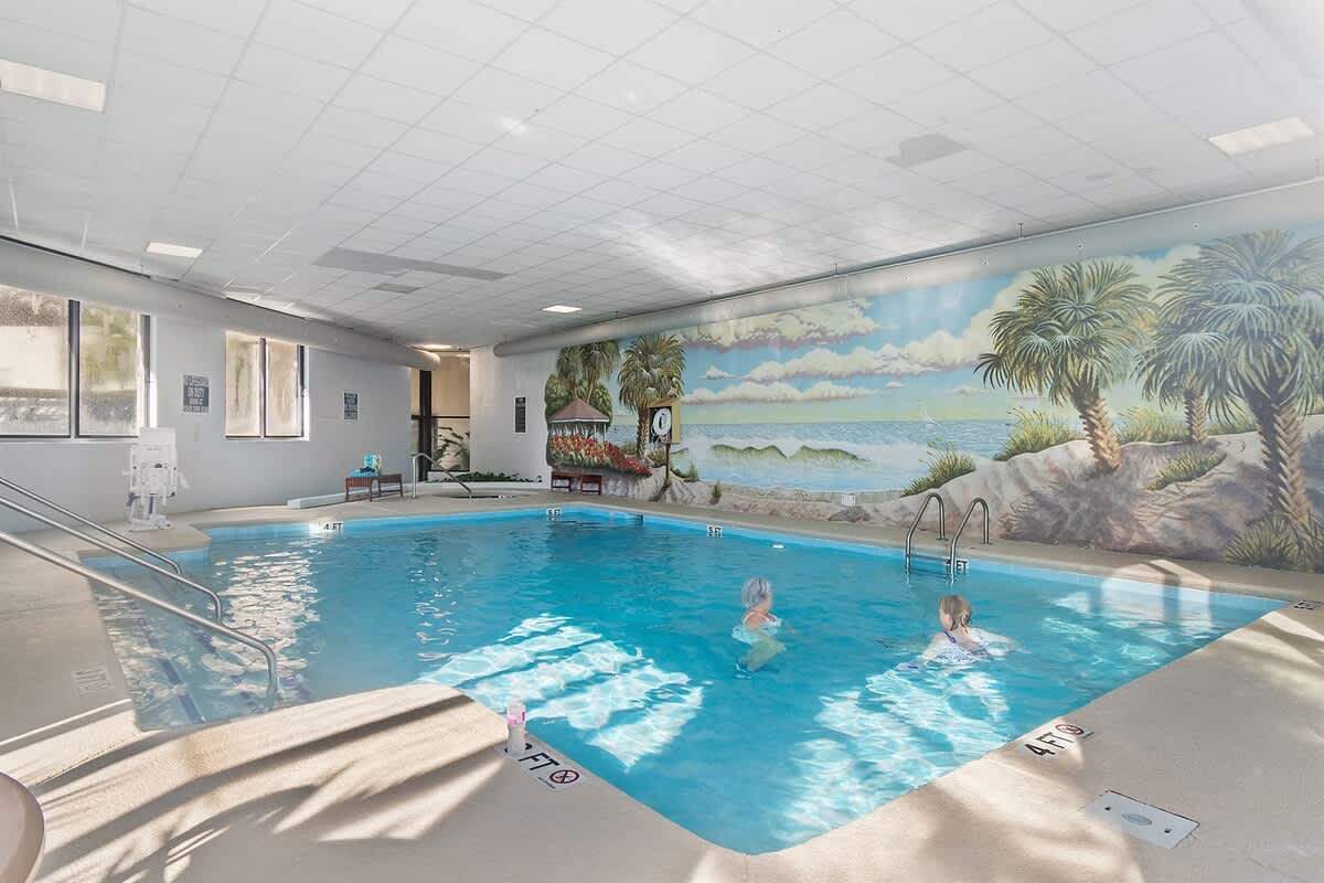 Beautiful Indoor and Outdoor Pools!