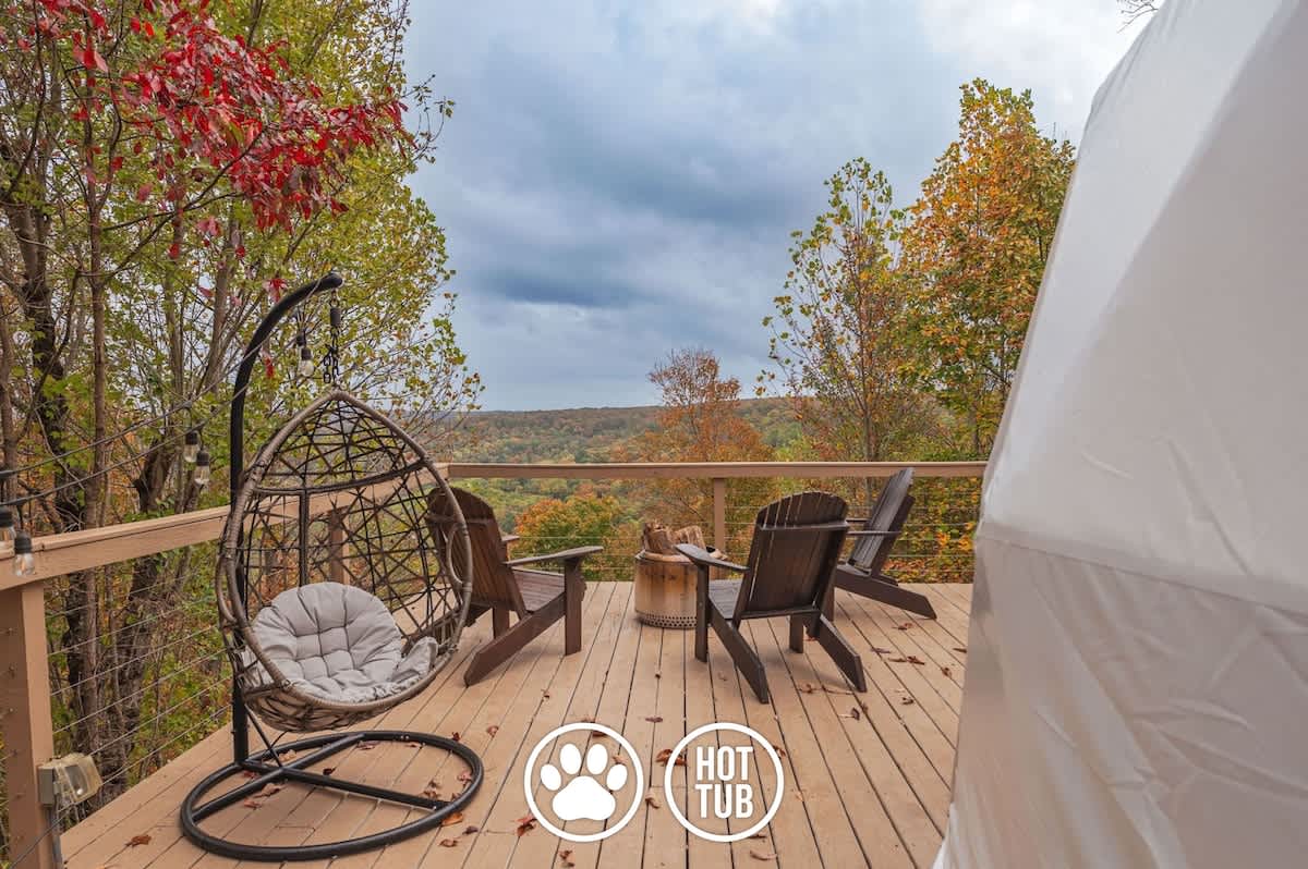 Fiery Gizzard Luxury Glamping Dome