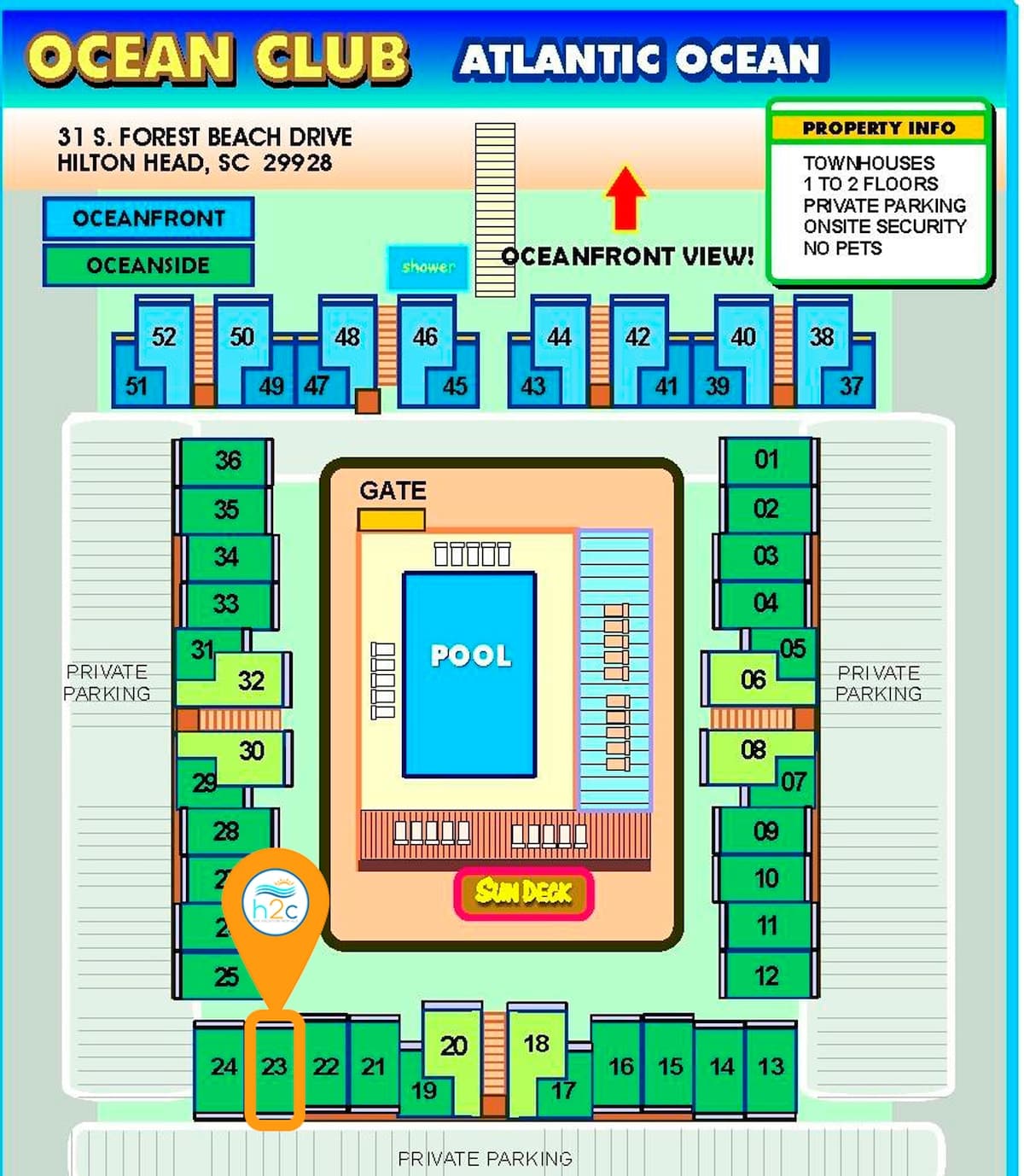 Ocean Club Map