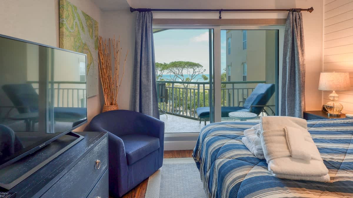 Primary Suite with Access to Ocean View Balcony