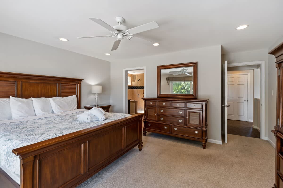 Primary Suite with Access to Pool Deck