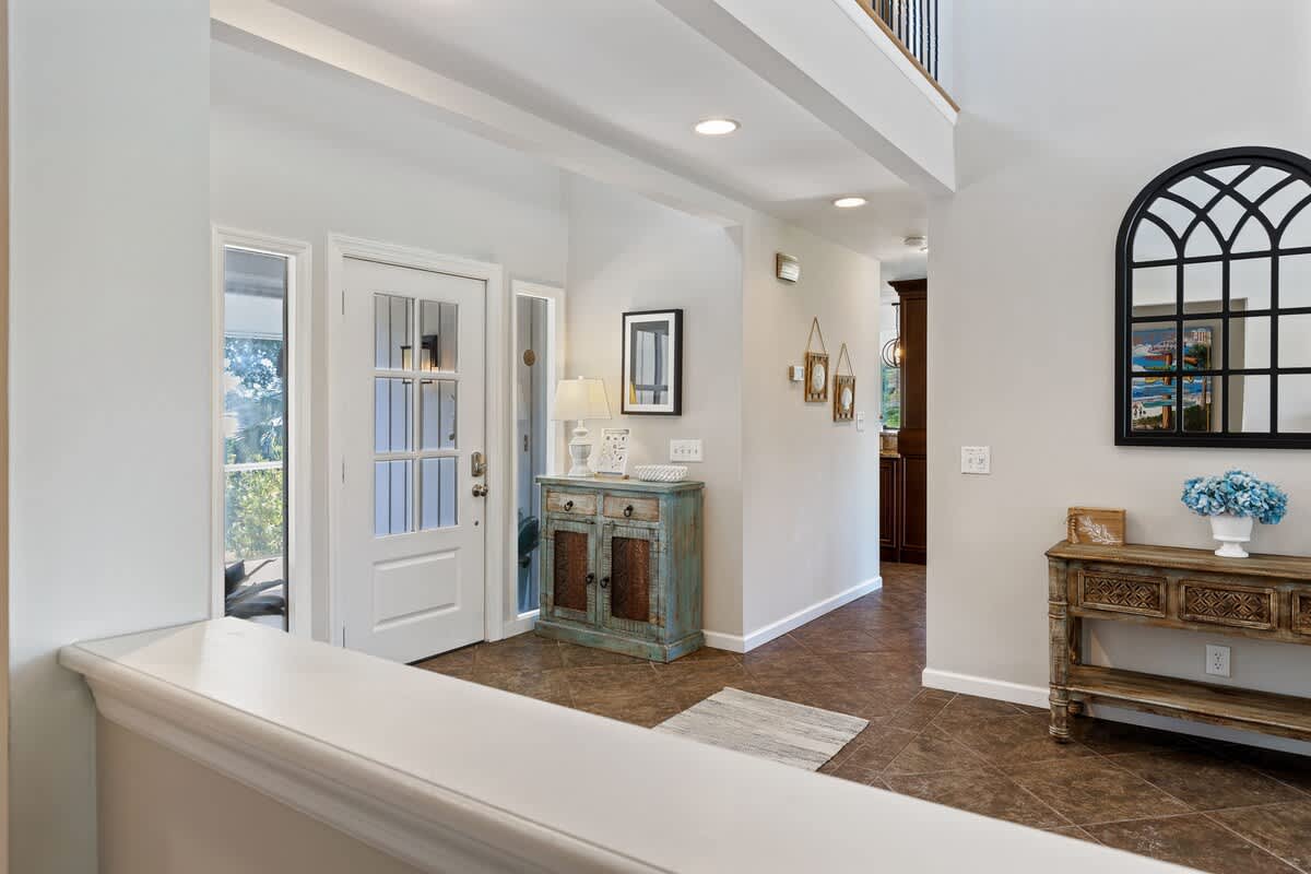 Entrance and Hall Toward Guest Bathroom and Common Areas