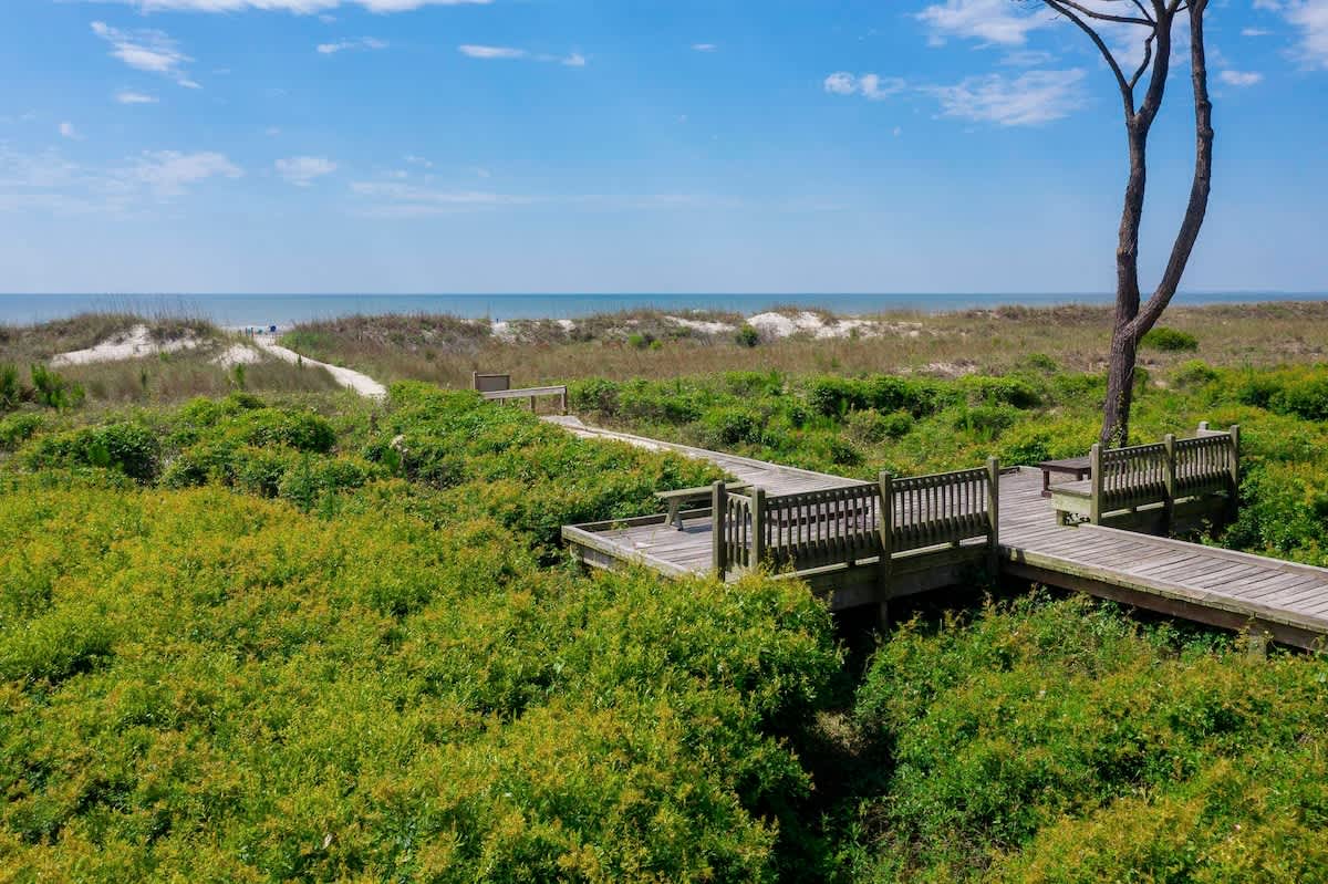 Private Ocean Club Beach Path
