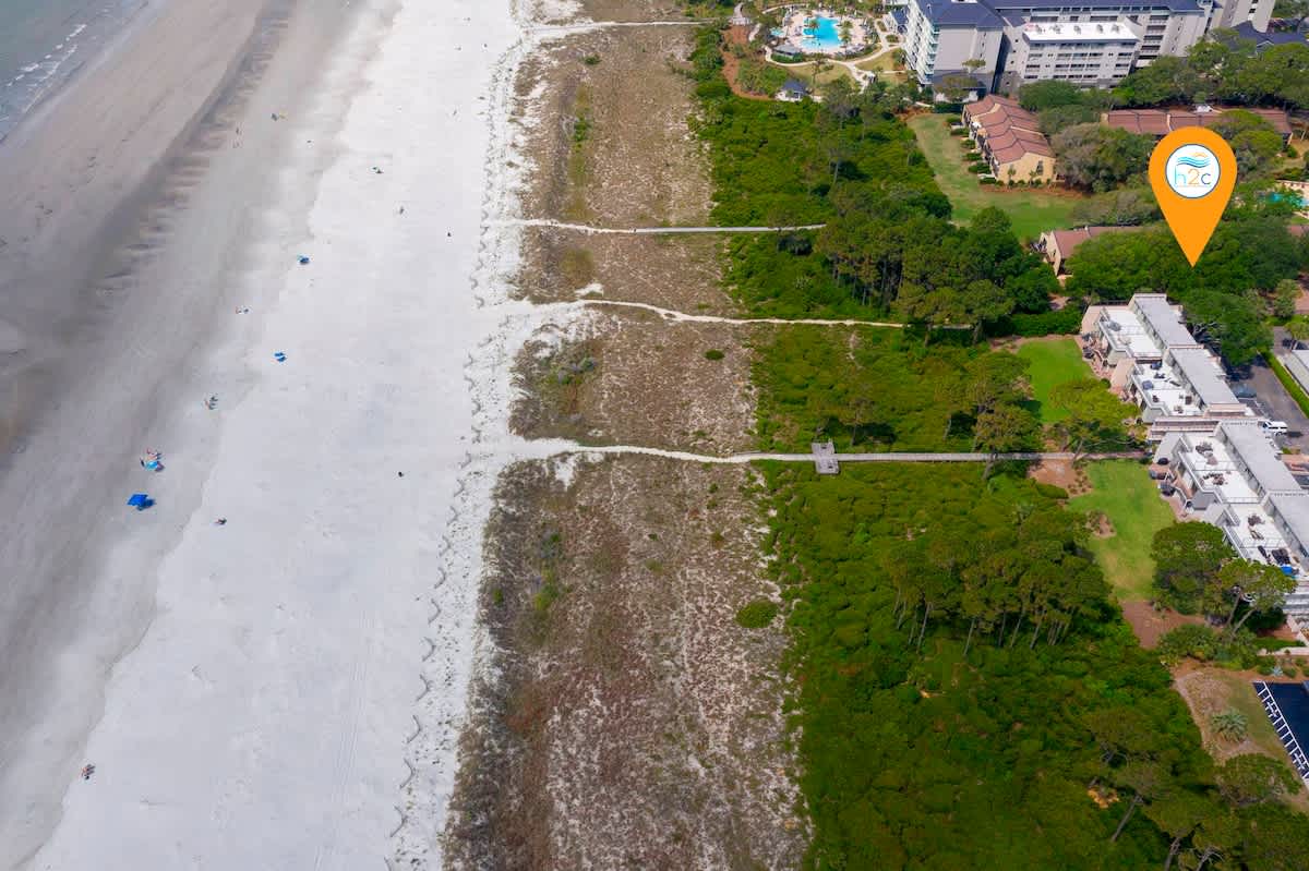 Aerial View of Ocean Club 