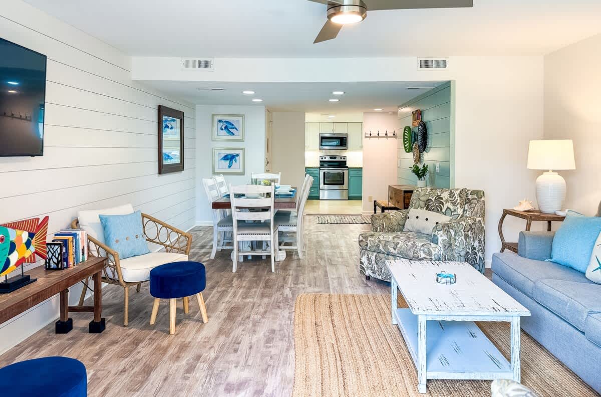 Dining and Living Area