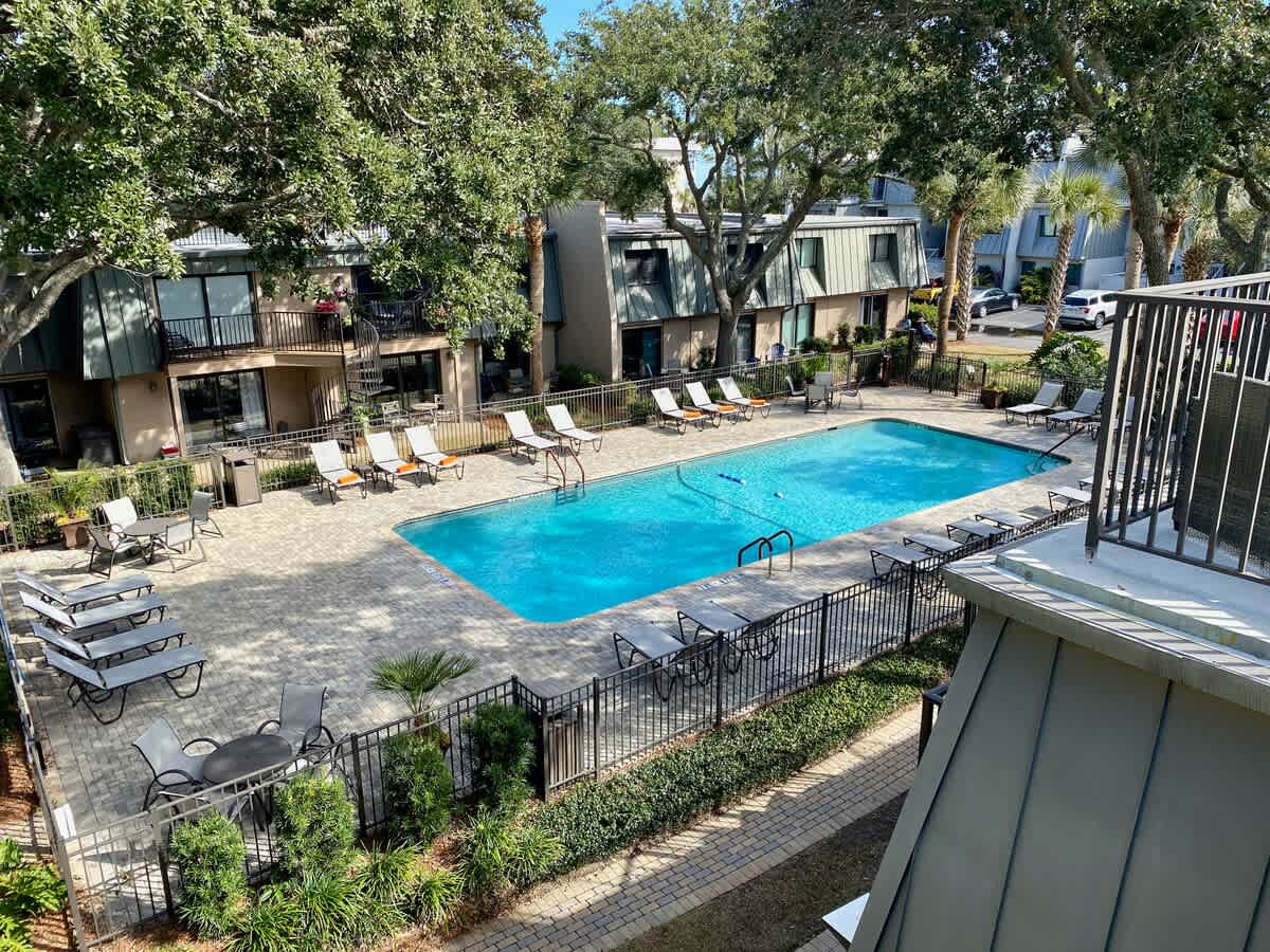 Pool View from Rooftop