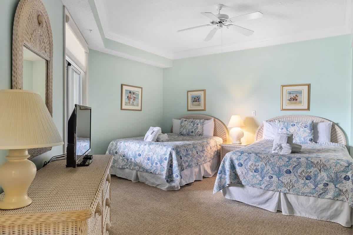 Guest Bedroom Suite #2 with 2 Queens
