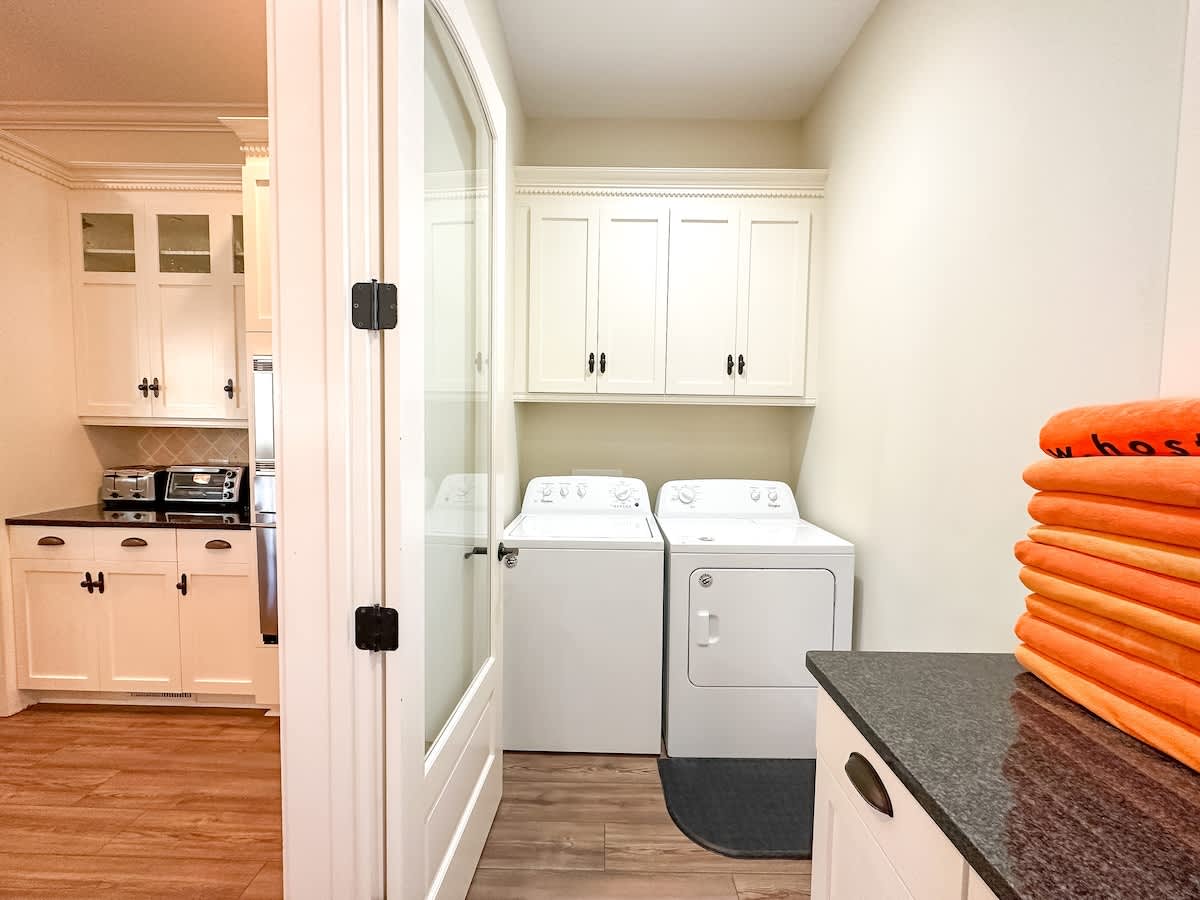 Laundry Off Of Kitchen
