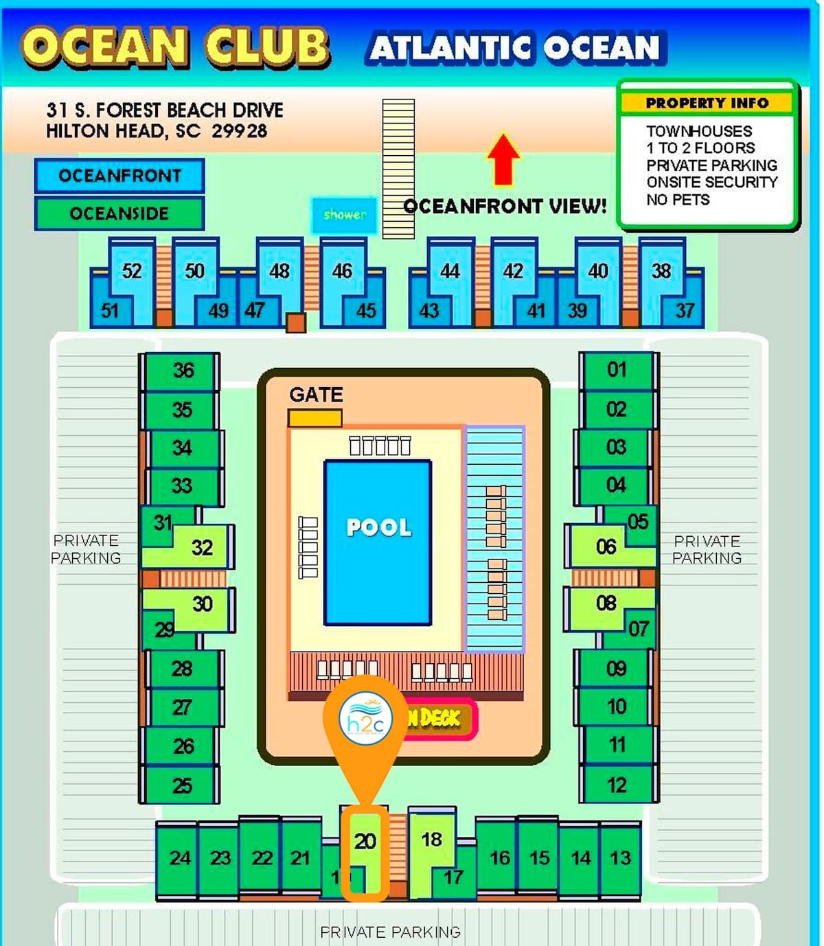 Ocean Club Map