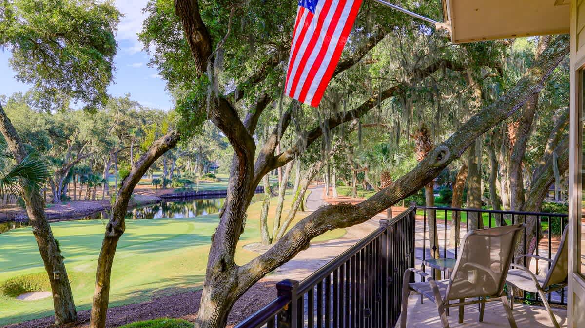 Balcony View of 14th Hole on Harbour Town Golf Links