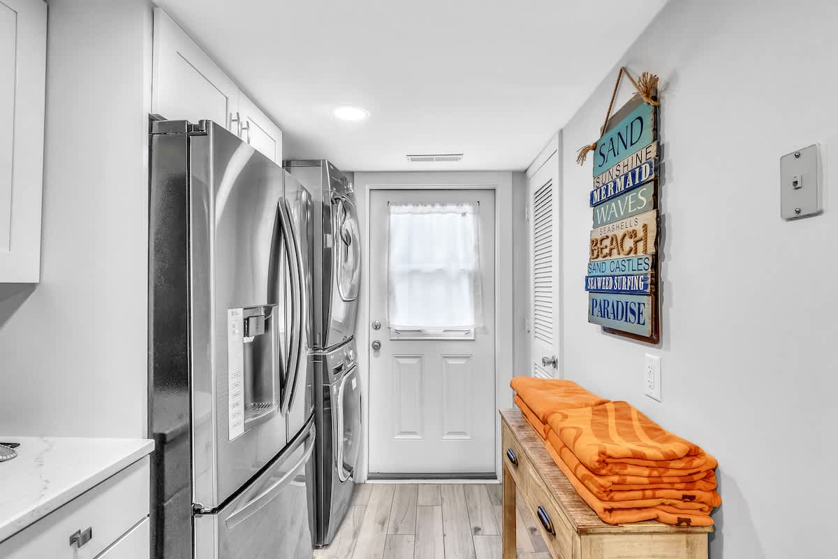 Kitchen and Laundry Area