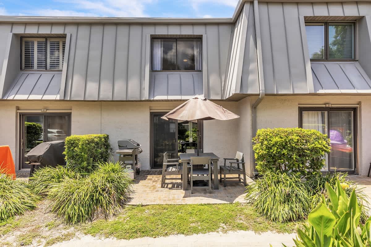 Private Patio with Grill near Community Pool