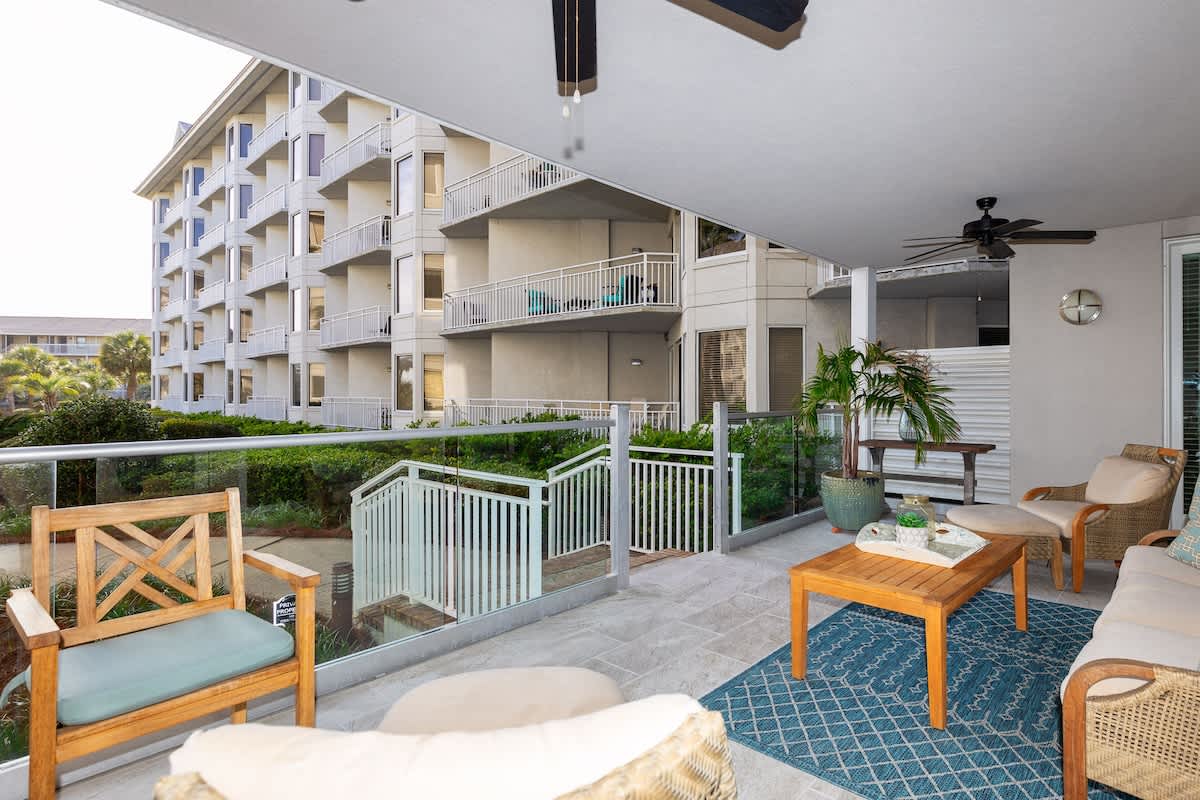 Patio from Living Area