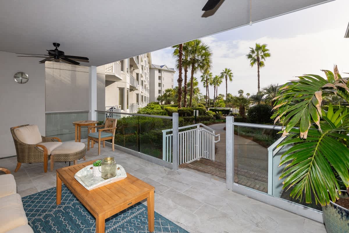 Patio from Living Area
