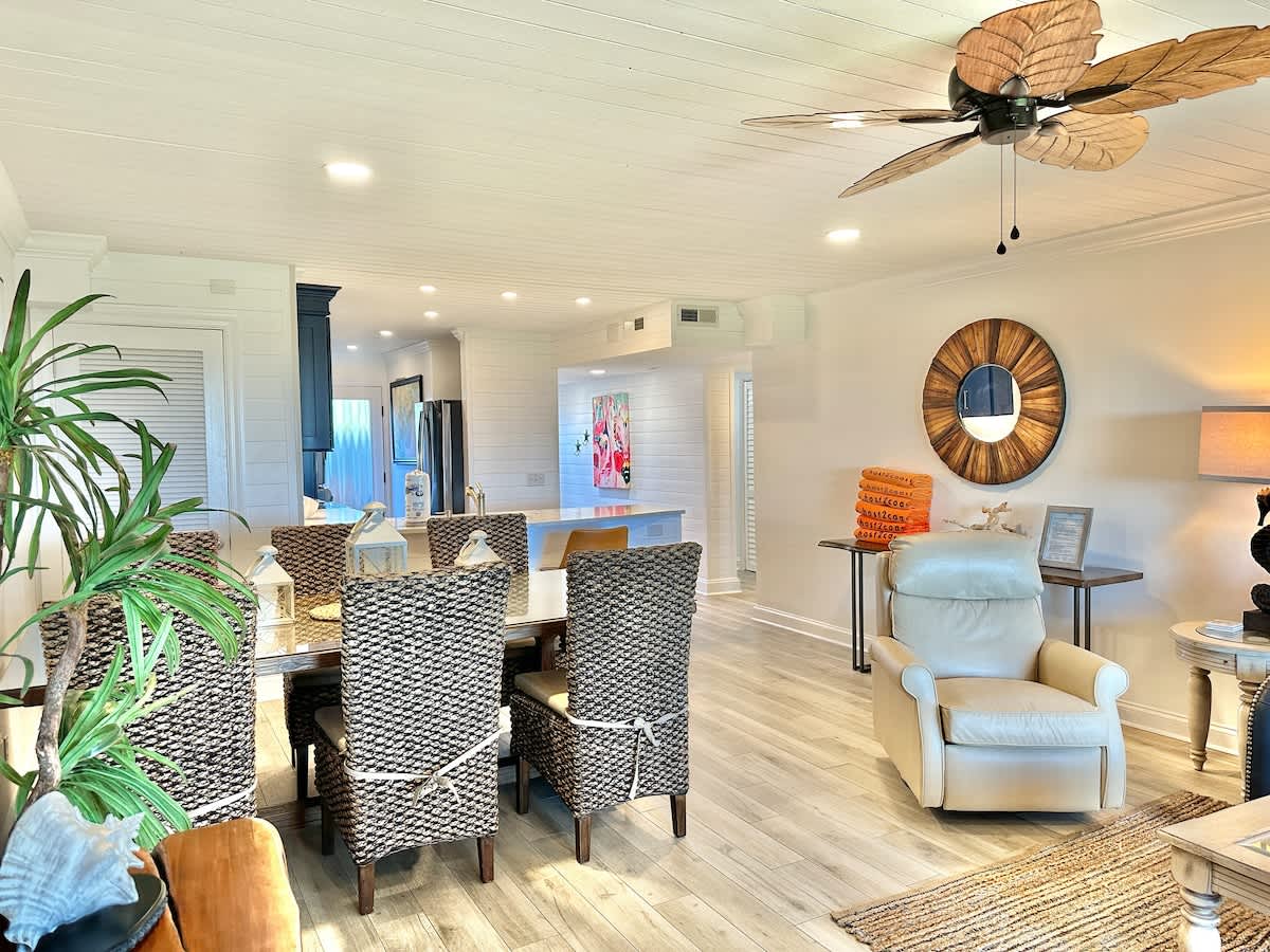 Dining Area From Living Area