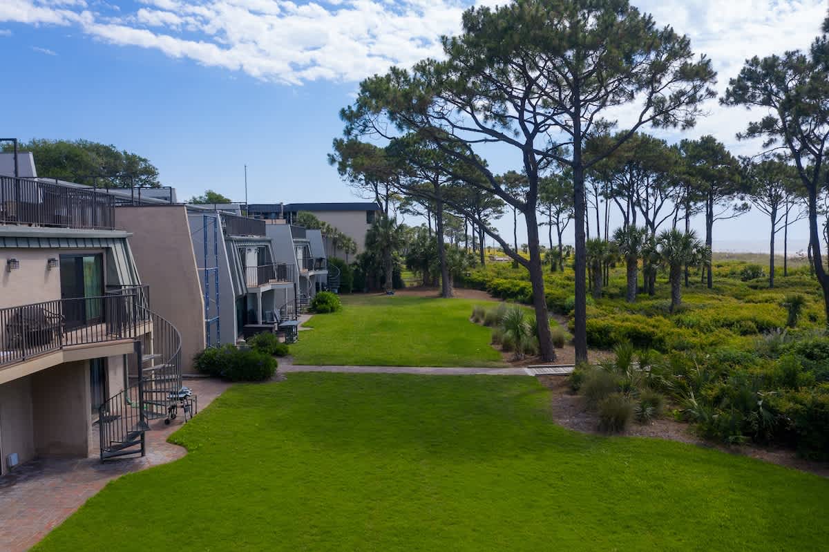 Expansive Lawn