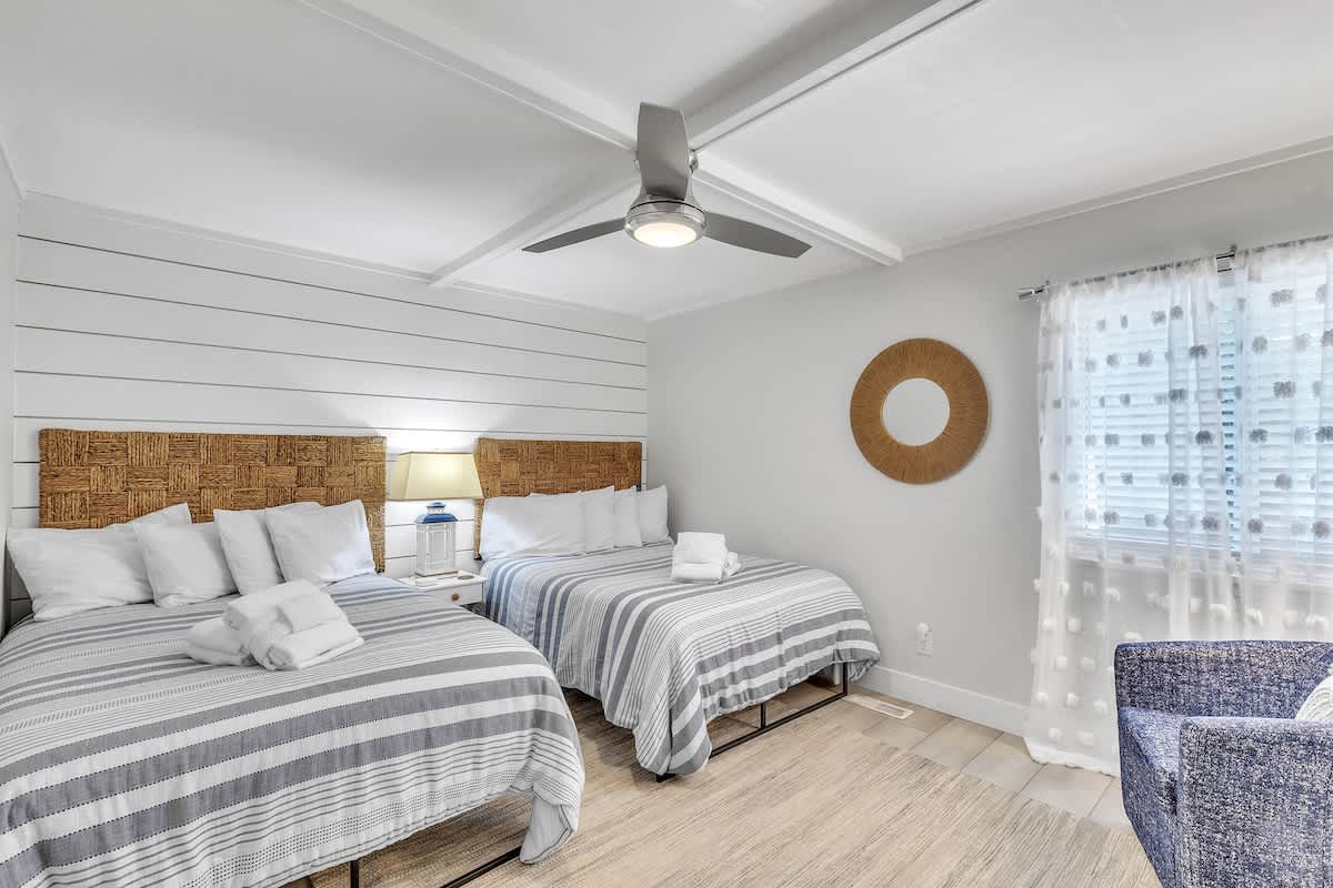 Guest Bedroom with Full Beds