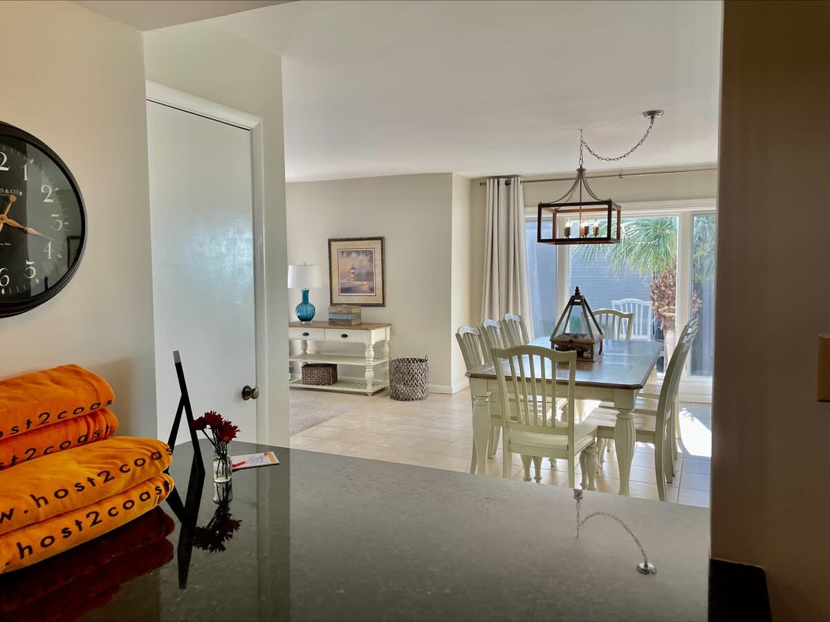 Kitchen to Dining Area